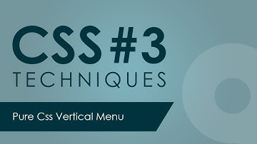 Create Pure Css Horizontal Menu