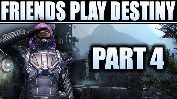Destiny Gameplay Walkthrough PART 4 BETA: ONLINE COOP NEW! Warlock & Hunter Class! PS4, Xbox One