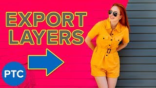 How To Save Layers as INDIVIDUAL FILES in Photoshop - Three Export Methods Explained