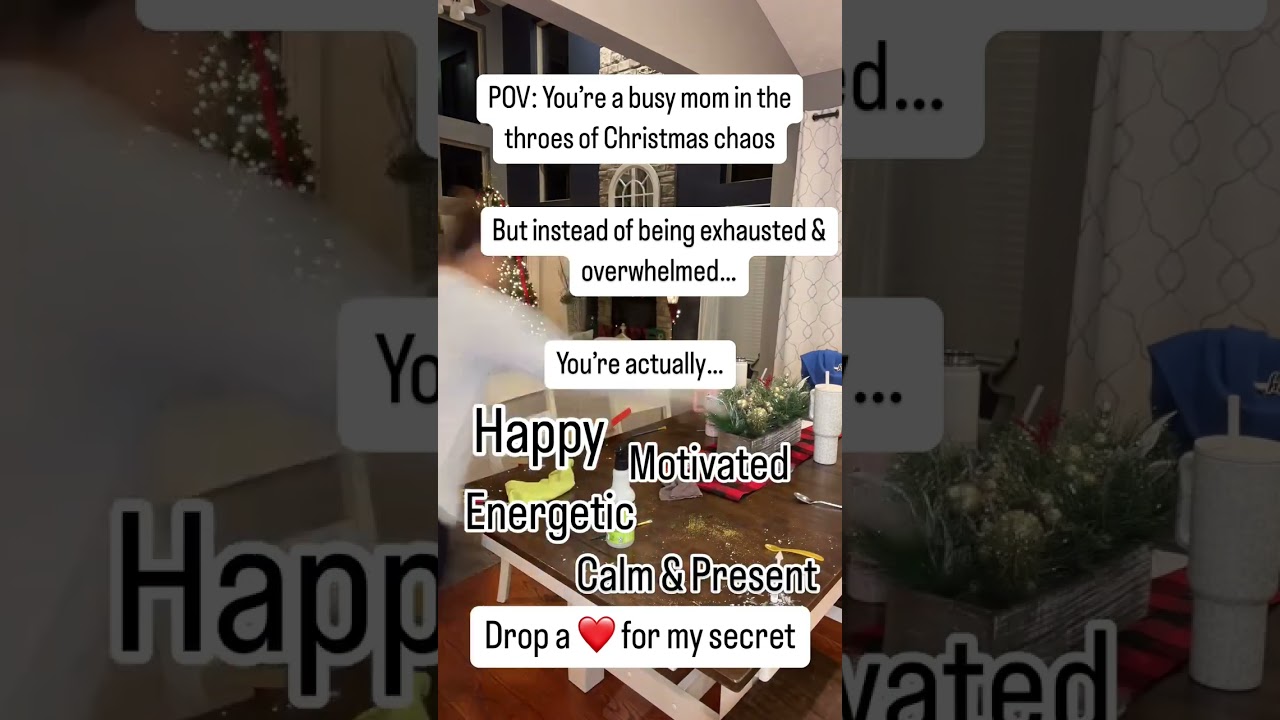 🎄 The Christmas chaos is here—shopping, decorating, school events, and endless to-do lists