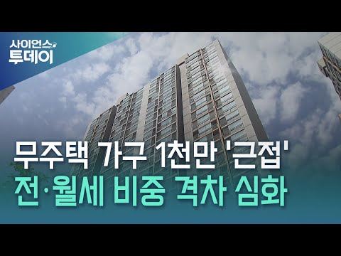 '네 집에 산다'...무주택 가구 1천만 '근접' / YTN 사이언스