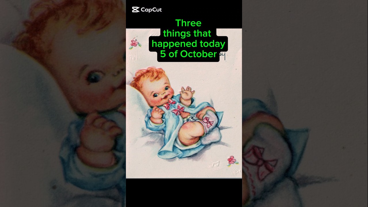 Three great things that happened today 5 of October 