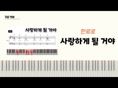 사랑하게 될 거야 (4비트 반주버전) (밴드 반주 ver) - 한로로