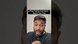 5 Interview Mistakes That Cost You The Job | HR Professional Reveals The Truth | #hrwithankit #reels