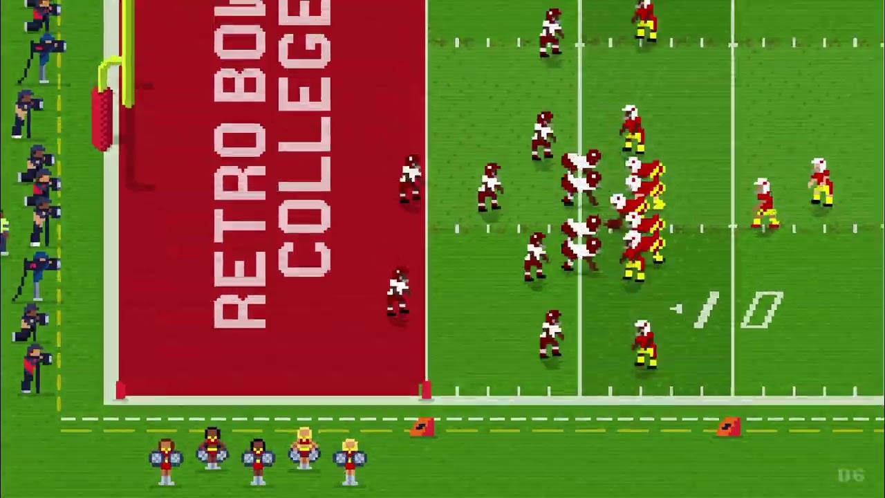 Terrible Retro Bowl College Gameplay