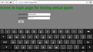Simple spam tutorial by using Android (the tool is netcat) screenshot 2