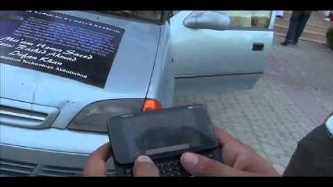 GSM Based Vehicle Control System by Rashid Ahmad and Irfan Khan