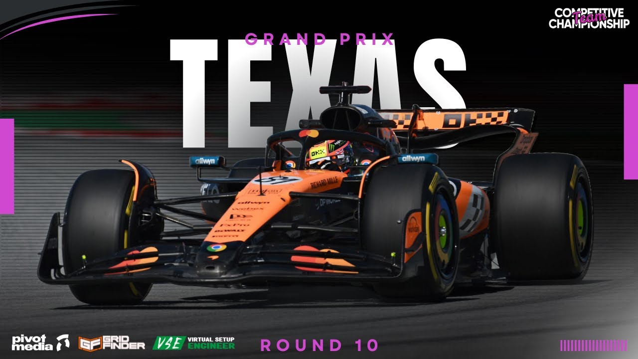 CTC | F1 25 | Console Championship | S5 | Round 10 | Texas 🇺🇸