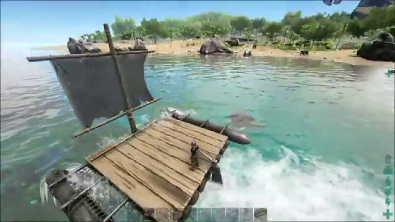 ARK Water raft / building - YouTube
