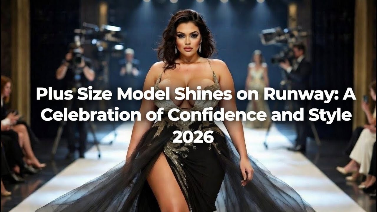 Plus Size Model Shines on Runway: A Celebration of Confidence and Style"2026