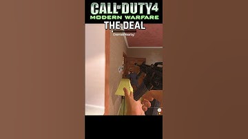 at your service sir #cod #callofduty #cod4 #thedeal #nostalgia #gaming #short #murry