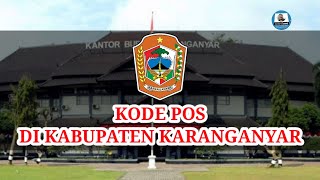 Kode Pos Tiap Kecamatan Di Kabupaten Karanganyar - Kode Pos Seluruh Indonesia