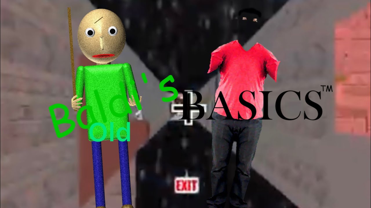 Старые основы Baldi, но это настоящий мод - полный геймплей (60 кадров в секунду)
