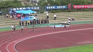 2014 0830 北陸選手権大会 男子200m 予選5組
