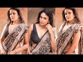 Actress chandini tamilarasan latest hot saree photoshoot video🔥