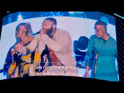 Daliwonga Performing Banyana & Izolo With Dj Maphorisa @ SCORPION KINGS LIVE