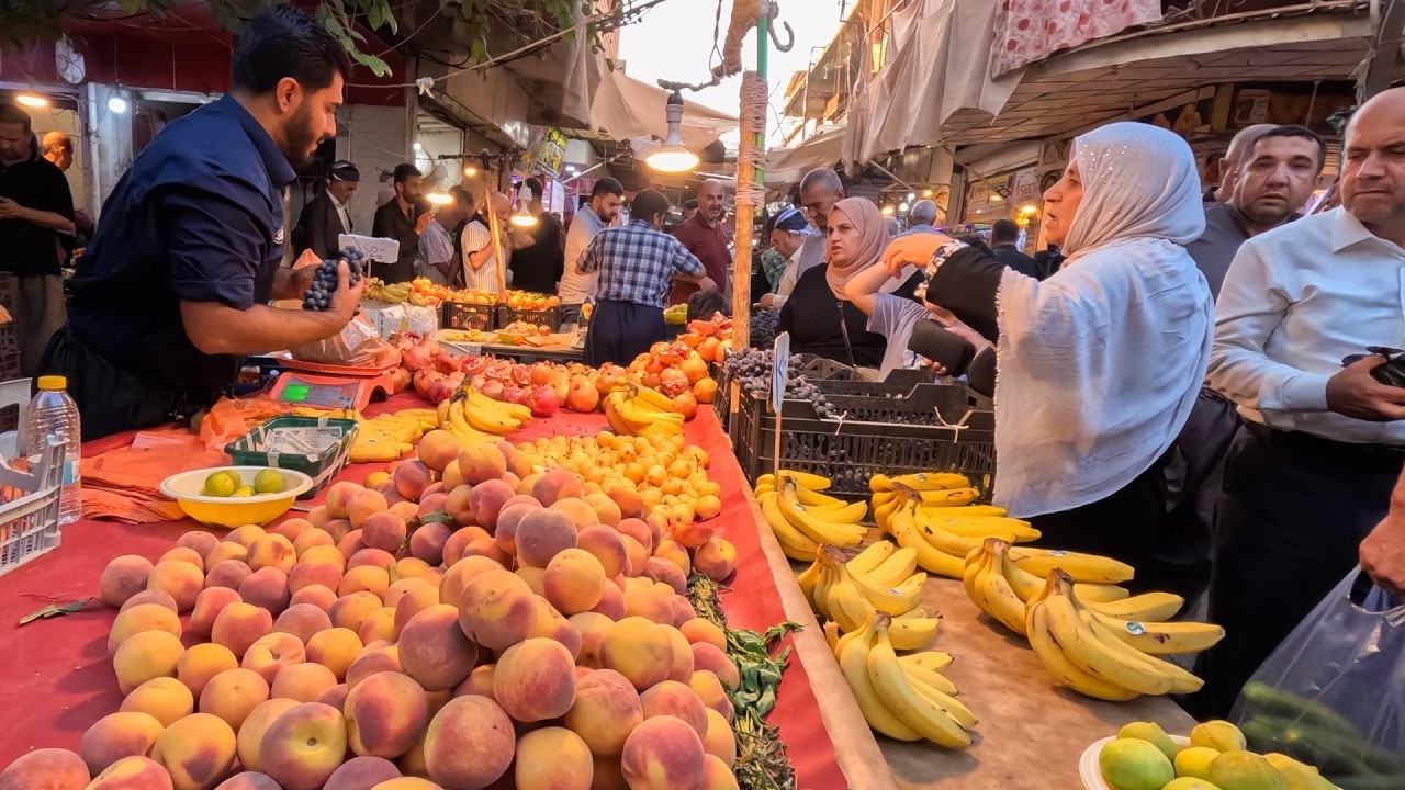 KURDISTAN’S CRAZIEST RAMADAN  BAZAAR Street Food Tour in Slemani!