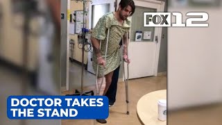 Team doctor sued by former Timbers goalie for malpractice takes the stand