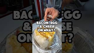 What breakfast sandwich are you getting #baconeggandcheese #bronx