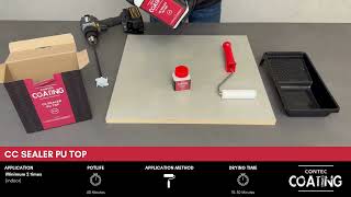 Contec Coating - CC SEALER PU TOP - INSTRUCTIONS VIDEO