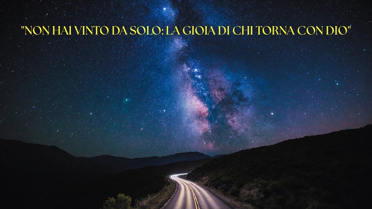 RIFLESSIONE: NON È STATA FORTUNA, È STATO DIO