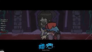 'GF I will save you !!!!!'[FNF/Late Night City Tales]GF & BF Sings | Broken Heart