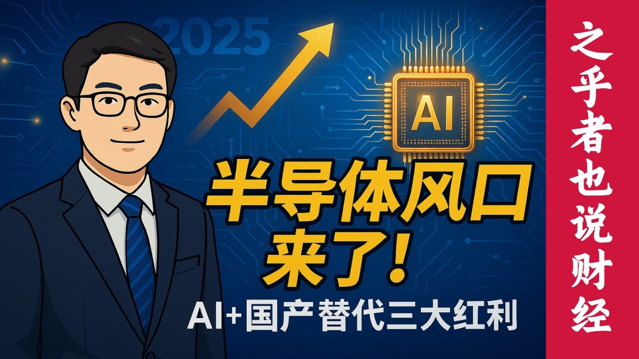 【投资必看】震撼解密2025年半导体产业链投资机会：复苏、AI、国产替代三大红利来袭！手把手教你挖掘芯片设计、制造、封测、设备和材料板块的金矿 ...