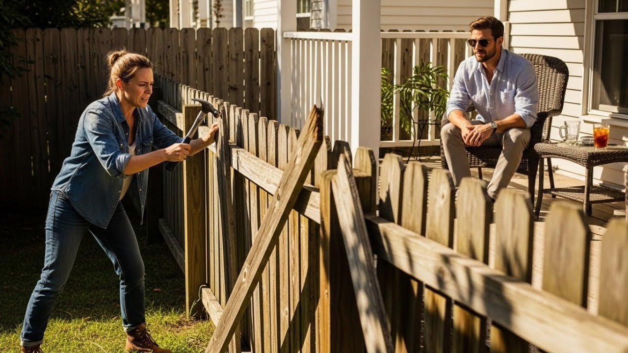 She Was Fixing A Fence The Don Watched From His Porch And Knew He Was In Trouble