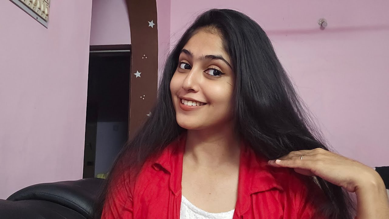 Hair Straightening❤ Using Philips Straightener Brush|Long Frizzy hair-Soft straight|First try Worth🔥