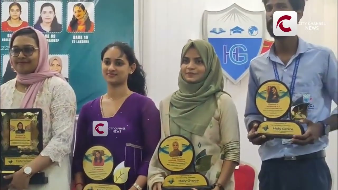 കാലിക്കറ്റ് സർവകലാശാല പരീക്ഷ  വിജയത്തിൽ  മാള ഹോളി ഗ്രേയ്സ് ന് പൊൻതിളക്കം