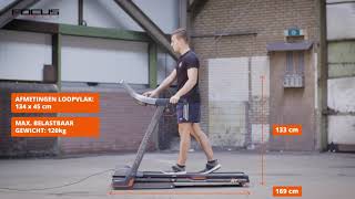 Loopband - Focus Fitness Jet 5 - Productinformatie - Betersport