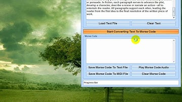 How To Use Text To Morse Code Converter Software