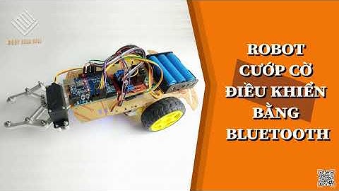 Xe Robot cướp cờ điều khiển bằng Bluetooth | www.linhkien1993.com
