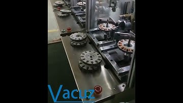 2 Axis Stations Vacuz Automatic BLDC Brushless Outer Motor Stator Coil Flying Fork Winding Machine