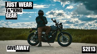 You NEED to wear Motorcycle Gear! Giveaway!!! | Motovlog S2E13 | Triumph Street Scrambler POV