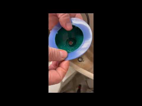 How to replace American Standard 4215A flush valve seal. - YouTube