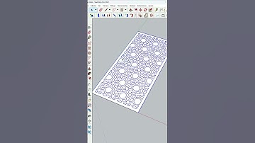 Crea Celosías de manera rápida y Automática en Sketchup #arquitectura