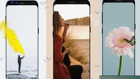 VIMAGE || how to use vimage app- and make live photo  effects