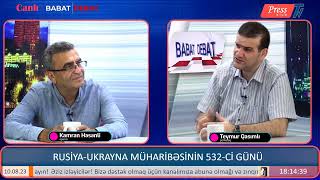Teymur Qasımlı Pressklub Tv qonaqı olub (10.08.2023).