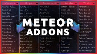 Top 3 Meteor Client Addons For Minecraft 1.19.4 - 1.20