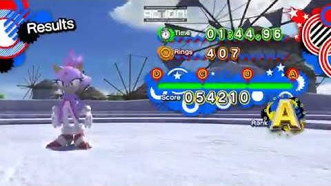 Sonic Generations Unleashed Project Windmill Isle - Blaze