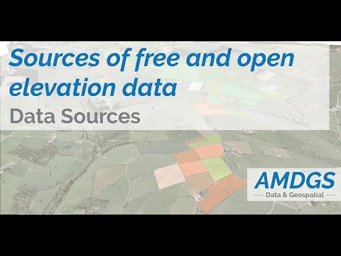Free and Open Sources of Elevation Data