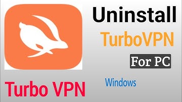 How to Uninstall Turbo VPN In Windows Laptop | TurboVPN Uninstall