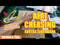 DIY cara buat alat creasing (lipat kertas) sederhana