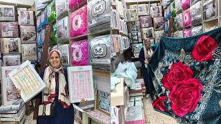اخيراً عرفت ارخص مكتب للمفروشات في الموسكي اسعار جملة الجملة بمناسبة الافتتاح بطاطين لحفة ملايات فوط