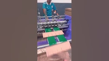 ZHENHUA GBJ Automatic Clapboard Corrugated Carton Box Partition Assembler Machine