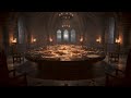 Piano | Gothic War Room | Ambience for Intense Study &amp; Focus (4K)