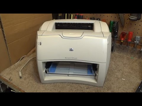 Flooded HP LaserJet 1200 Printer | Will It Print?