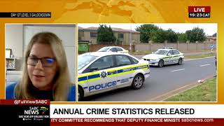 Crime Stats | Reaction to latest crime statistics: Lizette Lancaster