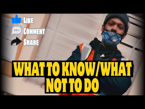 WHAT TO KNOW/ WHAT NOT TO DO